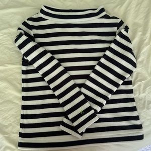 Dudley stephens navy stripe boatneck